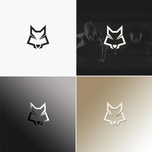 Need A Dope Ass Minimalistic Wolf Logo! Diseño de Creafyx