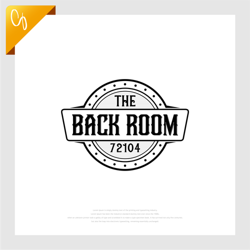 "The Back Room" logo contest for a masculine room in a home decor and gift shop Design by Kingsaud