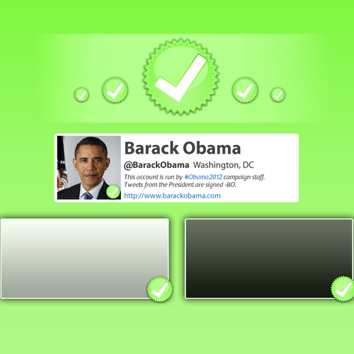 Create "Verified" badge for Twitter profile pictures Design by Copious Corp