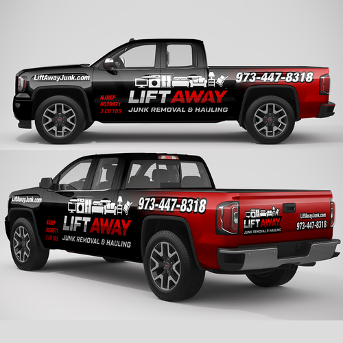 Designs | Cool Truck Wrap for Junk Removal Business | Car, truck or van ...