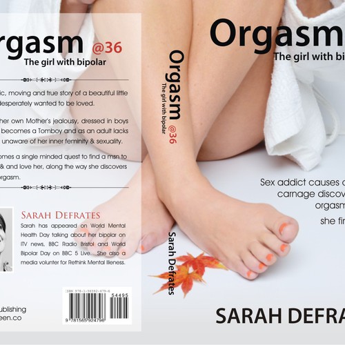 Autobiography needs a creative book cover design  Design by Irexz !!