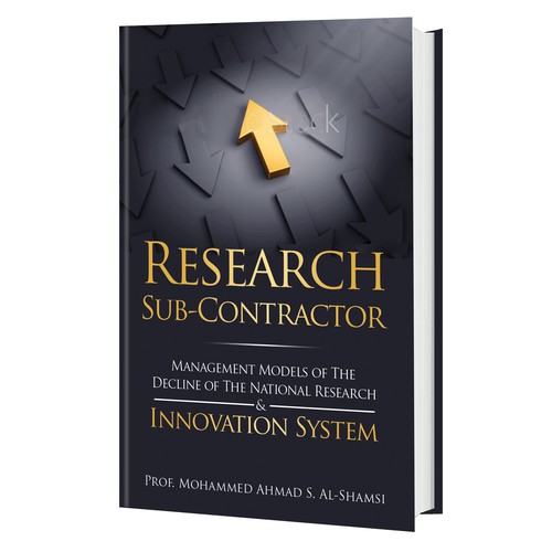 Book Cover Design Suitable for innovation and Research Design by Lizaa