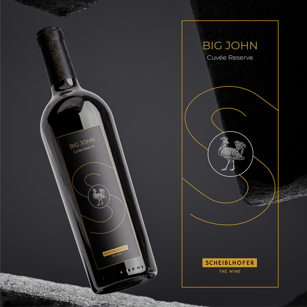 Premium Wine Label Design – Big John Cuvée Reserve