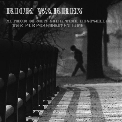 Design Rick Warren's New Book Cover Design réalisé par Albert C. Goddard