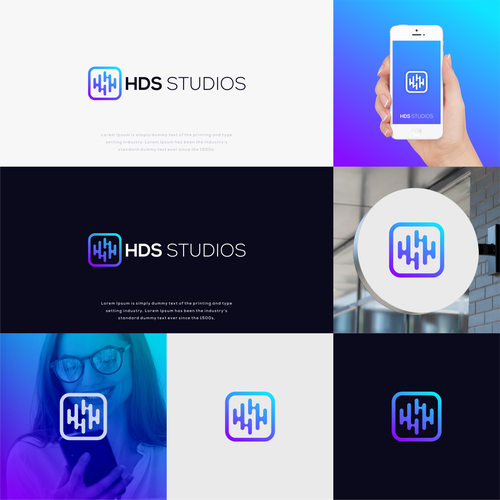"Logo: concepteur de studios musique son production" winning WordPress theme design