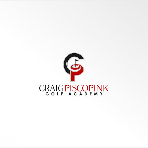 logo for Craig Piscopink Golf Academy or CP Golf Academy  Design by Daniel Tilica
