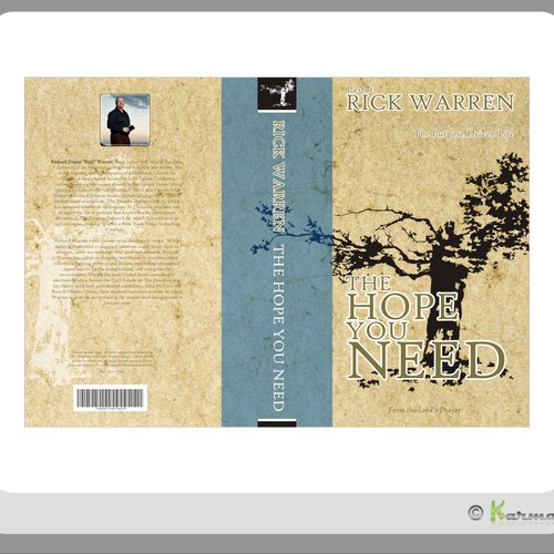 KarmaさんのDesign Rick Warren's New Book Coverデザイン