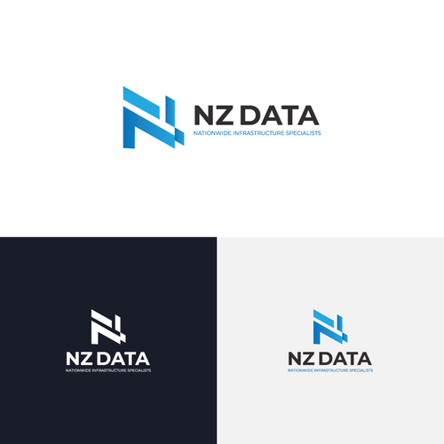 NZ Data New Branding Design by pixscale0