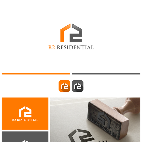 New Logo for R2 Residential Design by AingArt