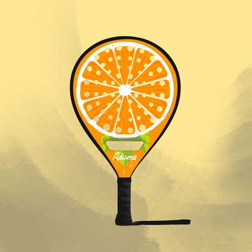 Padel Racket Design Competition. Design by namanama