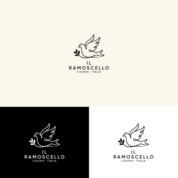 Logo concept for the brand "Il Ramoscello"