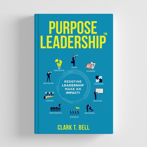 Purpose Leadership Book Cover Design by Shahbail