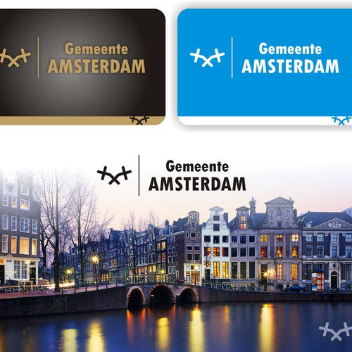 Community Contest: create a new logo for the City of Amsterdam Ontwerp door HoogieWorstArt