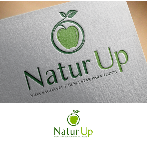 Natur Up - Nova loja de produtos naturais Design by kangdoeldesain