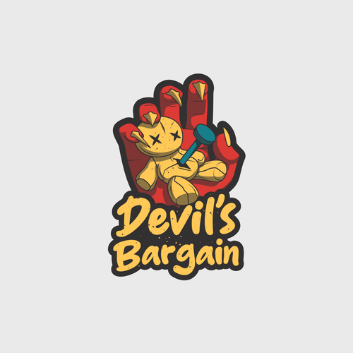 Quirky Retro action figure company logo Design by Isa Benbela