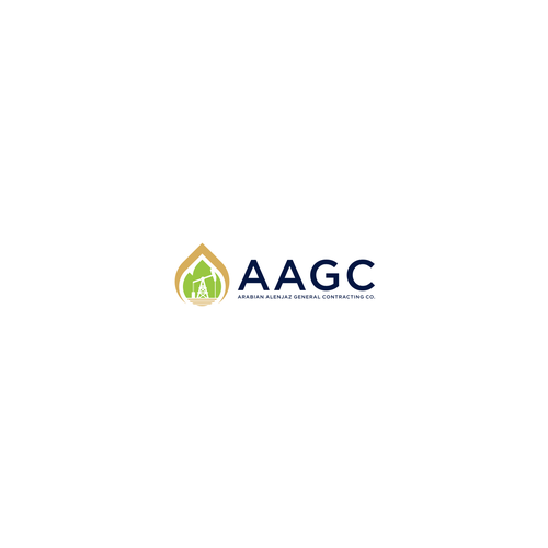 “Modern Industrial Logo for AAGC – Construction & Contracting Company” Design by denayu