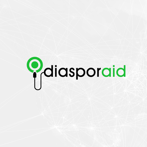 Design a powerful logo for diasporaid, an impact-oriented network/platform for expats Design by Nandox82