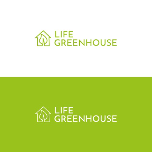 Greenhouse logo company Design by Marivi