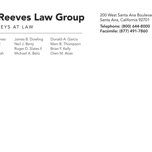 Law Firm Letterhead Design Design by mhickeydesign