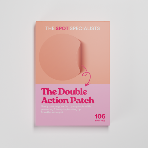 Pimple Patch PACKAGING to appeal to FEMALE BEAUTY user Design by Tamara.D