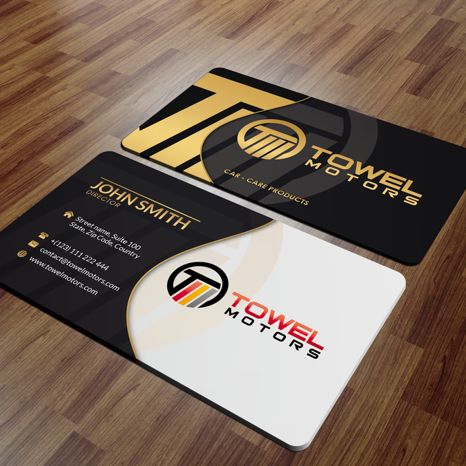 Create A Luxurious Business Card For A Car Care Product