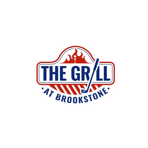 Fun and Modern Golf Course Restaurant Logo Design by Xzero