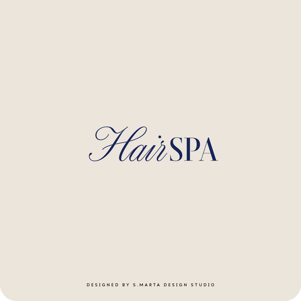 Luxe Organic Logo for a hair salon