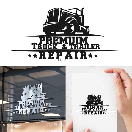 Premium Truck and Trailer Repair Inc Design by HmZz___