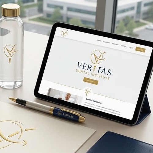 "Create a Visual Infrastructure for a Premium Dental Office Brand" winning Logo design