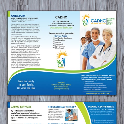 Help Compton Adult Day Health Care with a new brochure design Design by Arttero