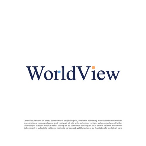WorldView Magazine Logo Design by Rabeyi