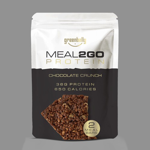 Designs | Packaging Design for our New Product Line (Meal2Go Protein ...