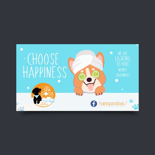 Choose Happiness Banner Design Design by Designer Group