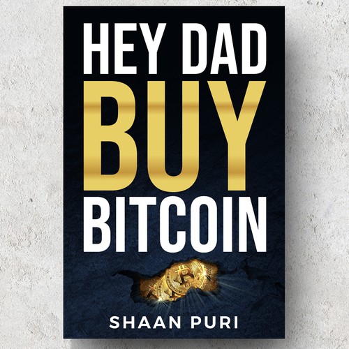 Bitcoin Book Cover Contest! Design by Sam Art Studio