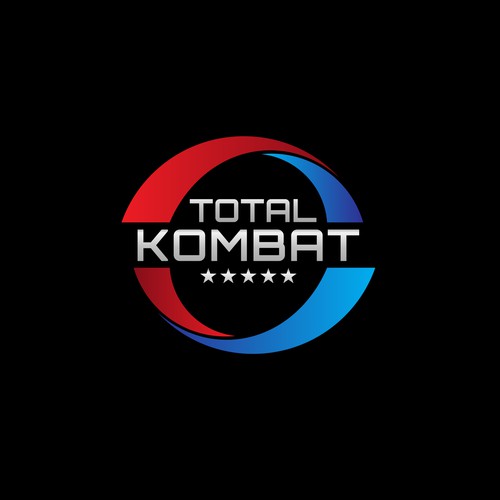 Martial arts fight show logo Design by iki.design
