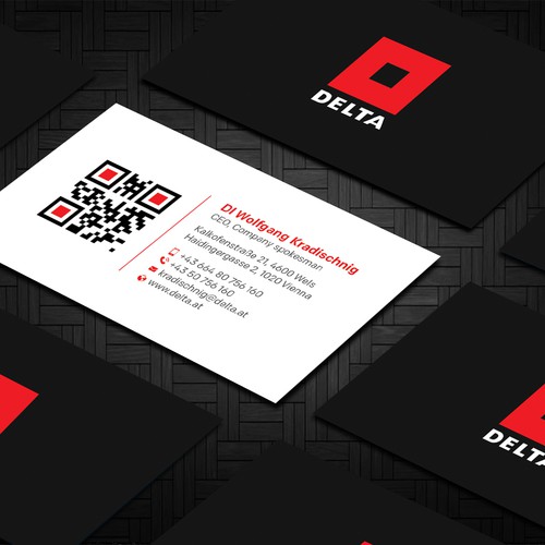 DELTA Business Card Relaunch Design réalisé par Design"Glory"