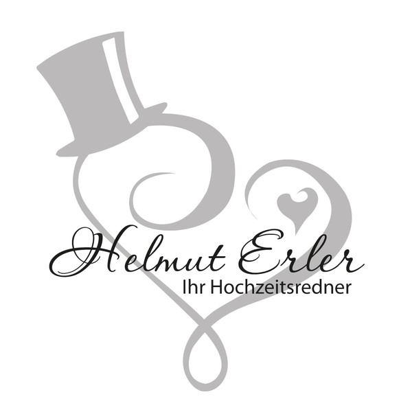 Diseño de GretaArt titulado "Helmut Erler Ihr Hochzeitsredner"
