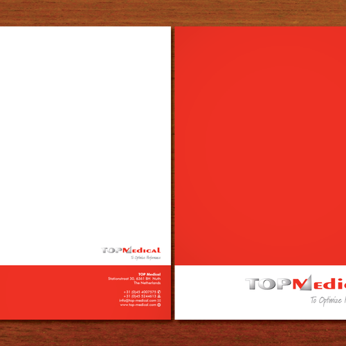 New stationery wanted for TOP Medical デザイン by BramDwi