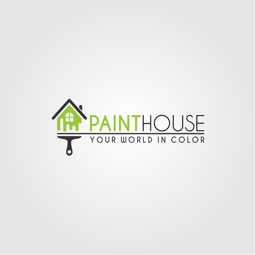 Create a fresh brand/logo for a Paint company. Like surf brand or high end fashion design logo Ontwerp door ATJEH™