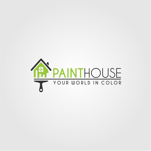 Create a fresh brand/logo for a Paint company. Like surf brand or high end fashion design logo Design by ATJEH™