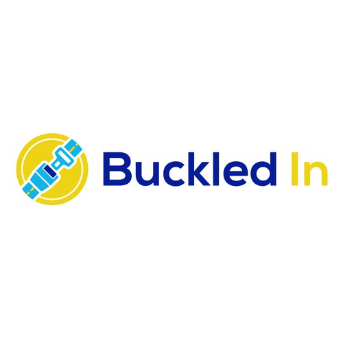 Student transportation company needs to get Buckled In to a new logo. Diseño de sriredjeki