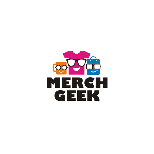 Merch Geek needs a new logo! Design by isal13