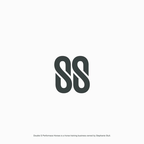 "SS" or "2S" Brand Mark for Double S Performance Horses Design by 3PM