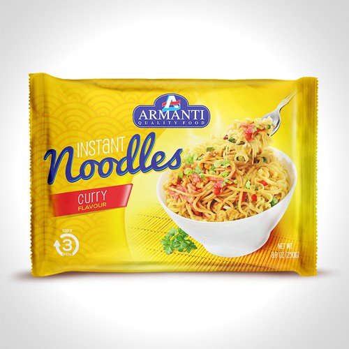 New Armanti Instant Noodles Design by tomdesign.org