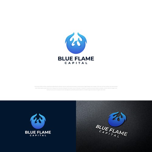 We need a Blue Flame Logo worthy of classic car hood status...but not...really. Design by nupixelstd