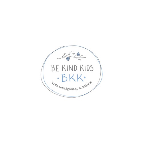 Be Kind!  Upscale, hip kids clothing store encouraging positivity Diseño de .supernova