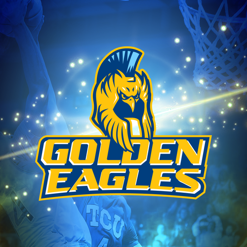 Basketball Team Logo for the 'Golden Eagles' (fast-tracked contest)! Design by Tarek Salom