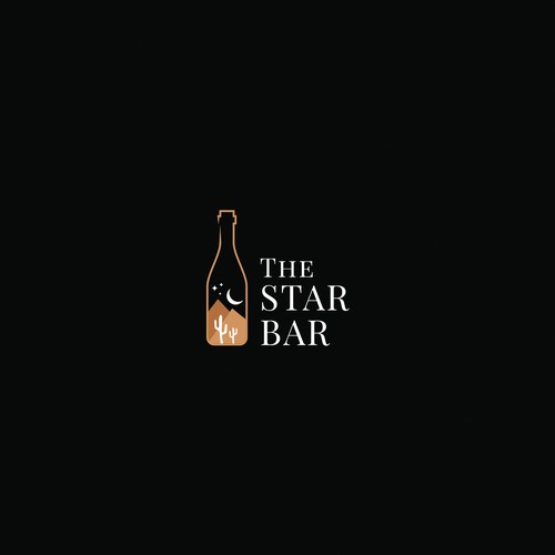A Bar with Joshua Trees all around Design von SANDEEP15