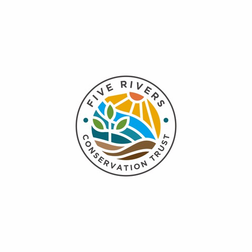 Inspiring logo for land conservation org – save farms and forests, protect clean water, and connect people to nature! Diseño de Pajero_Yaya