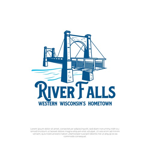 Western Wisconsin's Hometown - River Falls - Tourism Logo Needed Design by Altaris Design